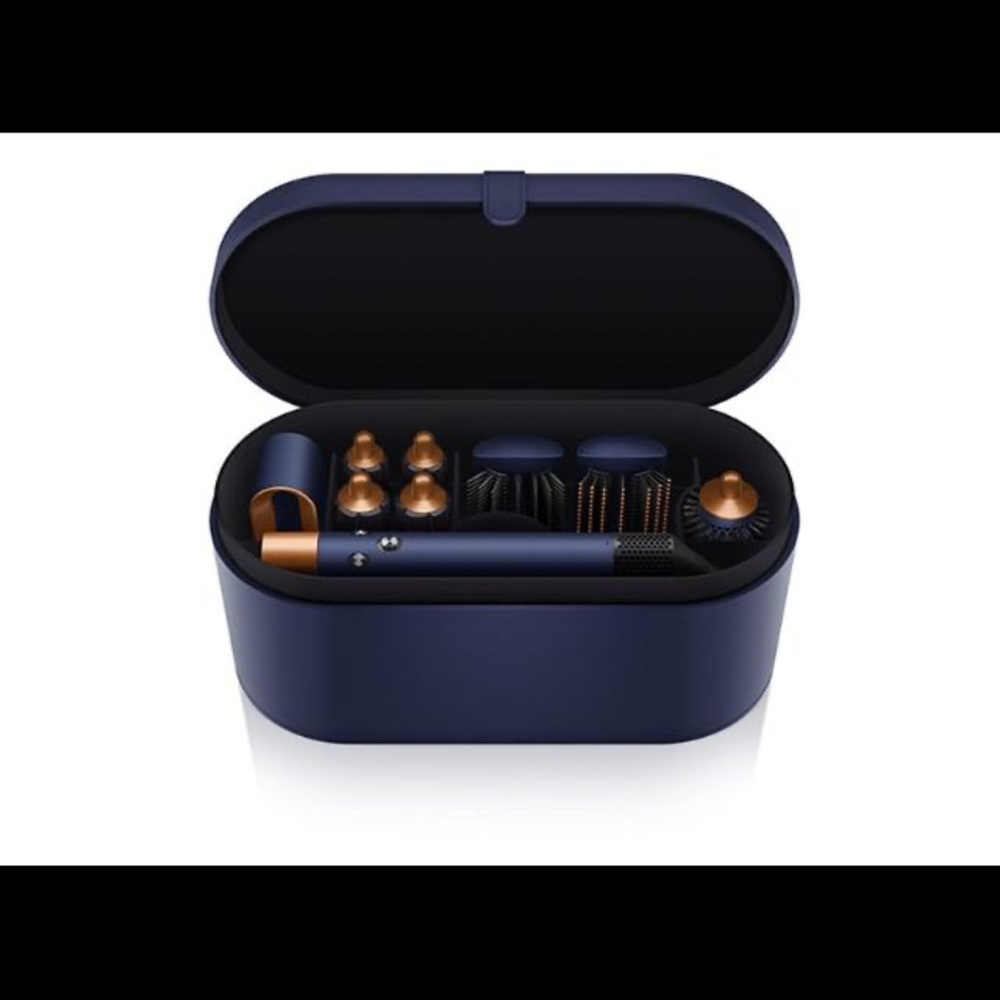 Special edition Dyson Airwrap Complete Prussian Blue/Rich Copper 12 att/acc New